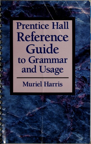 Prentice Hall reference guide to grammar and usage