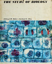 Cover of: The study of biology