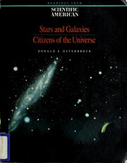 Cover of: Stars and galaxies: citizens of the universe : readings from Scientific American magazine