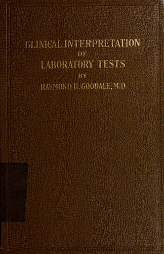 Clinical interpretation of laboratory tests.