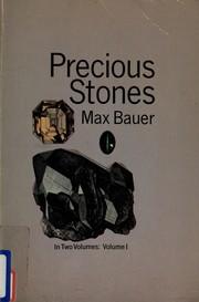 Cover of: Precious stones by Max Bauer