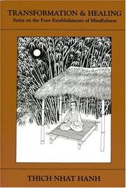 Cover of: Transformation & healing by Thích Nhất Hạnh
