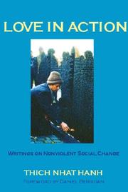 Cover of: Love in action: writings on nonviolent social change