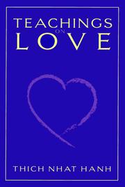 Cover of: Teachings on love