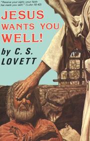 Cover of: Jesus Wants You Well