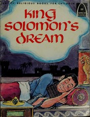 Cover of: King Solomon's Dream by J. Eger