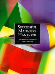 Cover of: Successful Manager