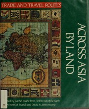 Cover of: Across Asia by land