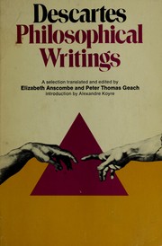 Cover of: Philosophical writings