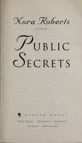 Public secrets.