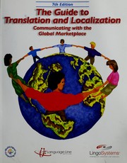 Cover of: The guide to translation and localization: communicating with the global marketplace