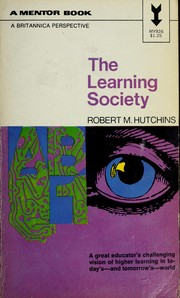 Cover of: The learning society