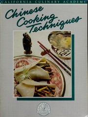 Cover of: Chinese cooking techniques