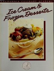Cover of: Ice cream & frozen desserts