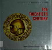 Cover of: The twentieth century