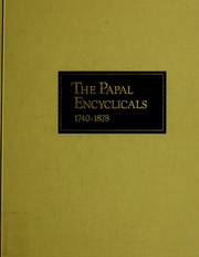 Cover of: The papal encyclicals