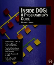 Cover of: Inside DOS: a programmer's guide