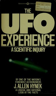 Cover of: The UFO experience by J. Allen Hynek