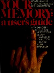 Cover of: Your memory, a user's guide