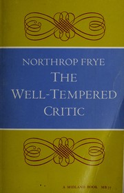 Cover of: The well-tempered critic.