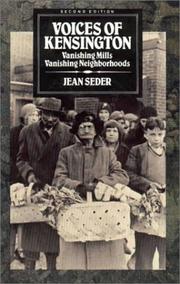 Voices of Kensington by Jean Seder