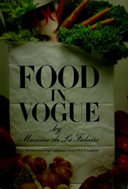 Cover of: Food in Vogue by [compiled] by Maxime de La Falaise ; illustrated by the author.