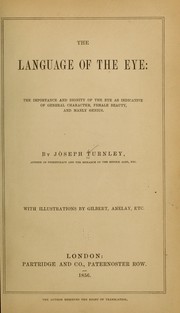 Cover of: The language of the eye by Joseph Turnley