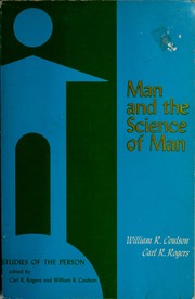 Cover of: Man and the science of man