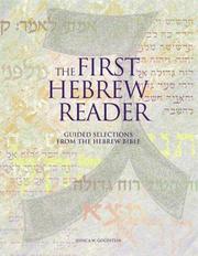 Cover of: The First Hebrew Reader by 