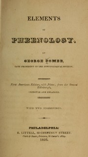 Cover of: Elements of phrenology