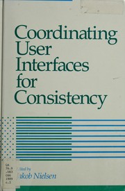 Cover of: Coordinating user interfaces for consistency