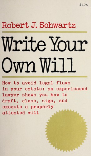 Write your own will.
