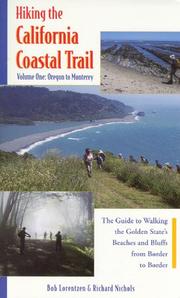 Cover of: Hiking the California Coastal Trail by Bob Lorentzen, Richard Nichols
