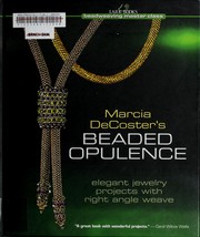 Cover of: Marcia DeCoster's beaded opulence