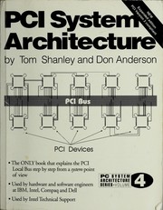 Cover of: PCI system architecture (rev. 2.0 compliant)