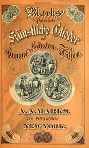 Cover of: Abhandlung über A. A. Marks' künstliche Glieder