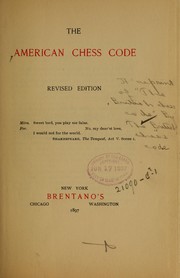 Cover of: The American chess code