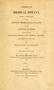 Cover of: American medical botany by Jacob Bigelow