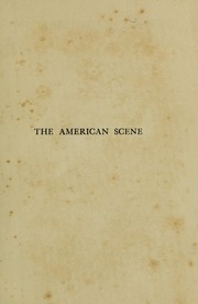 Cover of: The American scene by Henry James