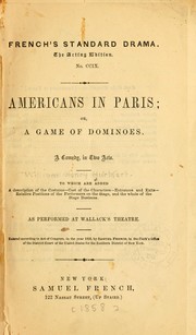 Cover of: Americans in Paris | William Henry Hurlbert