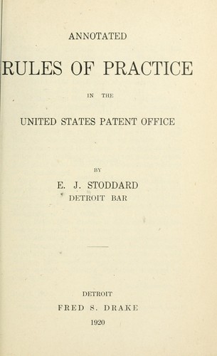 United States Patent and Trademark Office