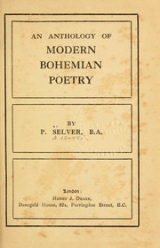 Cover of: An anthology of modern Bohemian poety by Paul Selver