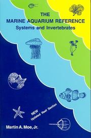 Cover of: The Marine Aquarium Reference: Systems and Invertebrates