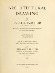 Cover of: Architectural drawing