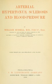 Cover of: Arterial hypertonus, sclerosis and blood-pressure