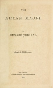 Cover of: The Aryan Maori
