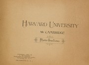 Cover of: Harvard University and Cambridge: photogravures