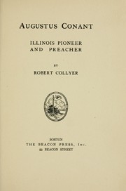 Cover of: Augustus Conant: Illinois pioneer and preacher