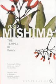 Cover of: The Temple of Dawn (The Sea of Fertility) by Yukio Mishima