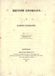 Cover of: British georgics